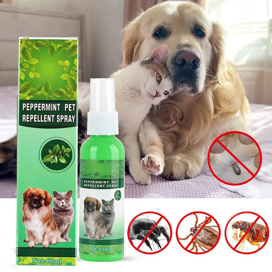 60ml Pet Pest Spray Pet Dog Anti-flea Mites Ticks Drops Kitten Pest Treatment Treatment Flea Puppy Kitten Puppy Spray