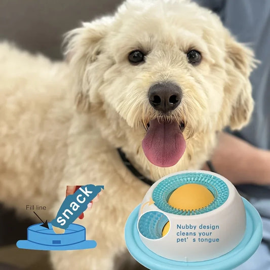 Brinquedos interativos para cães, comedouro lento, dispensador de ração para treinamento de filhotes, enriquecimento ambiental, acessório para gaiola de alimentação de gatos.