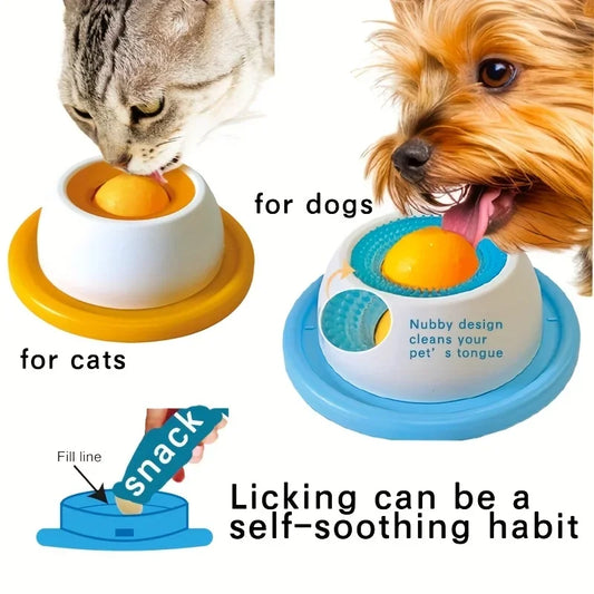 Brinquedos interativos para cães, comedouro lento, dispensador de ração para treinamento de filhotes, enriquecimento ambiental, acessório para gaiola de alimentação de gatos.